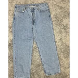 Levi's 550 Size 40 x 30 Distressed Jeans Faded Distressed